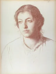 Porträt von Euterpe Ionides, später Mrs. W. F. Craies
